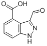 3-甲?；?4-吲唑羧酸結(jié)構(gòu)式_885519-78-8結(jié)構(gòu)式