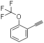 1-乙炔-2-(三氟甲氧基)苯結(jié)構(gòu)式_886363-40-2結(jié)構(gòu)式