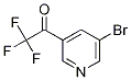 1-(5-Bromo-pyridin-3-yl)-2,2,2-trifluoro-ethanoneStructure,886364-44-9Structure 1-(5-Bromo-pyridin-3-yl)-2,2,2-trifluoro-ethanone Structure,886364-44-9Structure