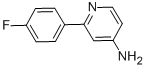 2-(4-氟苯基)吡啶-4-胺結(jié)構(gòu)式_886366-09-2結(jié)構(gòu)式