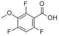 3-METHOXY-2,4,6-TRIFLUOROBENZOIC ACIDStructure,886499-94-1Structure 3-METHOXY-2,4,6-TRIFLUOROBENZOIC ACID Structure,886499-94-1Structure