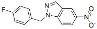 1-(4-Fluorobenzyl)-5-nitro-1H-indazoleStructure,887114-51-4Structure 1-(4-Fluorobenzyl)-5-nitro-1H-indazole Structure,887114-51-4Structure