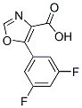 4-Oxazolecarboxylic acid, 5-(3,5-difluorophenyl)-Structure,887267-63-2Structure 4-Oxazolecarboxylic acid, 5-(3,5-difluorophenyl)- Structure,887267-63-2Structure