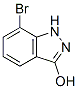 3-羥基-7-溴-1H-吲唑結(jié)構(gòu)式_887578-57-6結(jié)構(gòu)式