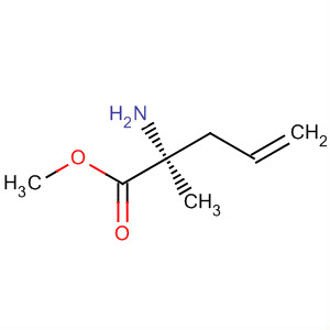 4-Pentenoicacid,2-amino-2-methyl-,methylester,(2s)-(9ci)Structure,88820-87-5Structure 4-Pentenoicacid,2-amino-2-methyl-,methylester,(2s)-(9ci) Structure,88820-87-5Structure