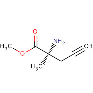 4-Pentynoicacid,2-amino-2-methyl-,methylester,(2s)-(9ci)Structure,88820-88-6Structure 4-Pentynoicacid,2-amino-2-methyl-,methylester,(2s)-(9ci) Structure,88820-88-6Structure