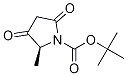 (S)-2-甲基-3,5-二氧代-吡咯烷-1-羧酸叔丁酯結(jié)構(gòu)式_890709-66-7結(jié)構(gòu)式