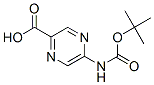 5-Boc-amino-pyrazine-2-carboxylic acidStructure,891782-63-1Structure 5-Boc-amino-pyrazine-2-carboxylic acid Structure,891782-63-1Structure