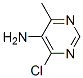 Pyrimidine, 5-amino-4-chloro-6-methyl- (7ci)Structure,89182-18-3Structure Pyrimidine, 5-amino-4-chloro-6-methyl- (7ci) Structure,89182-18-3Structure