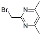 Pyrimidine, 2-(bromomethyl)-4,6-dimethyl- (9ci)Structure,89200-85-1Structure Pyrimidine, 2-(bromomethyl)-4,6-dimethyl- (9ci) Structure,89200-85-1Structure
