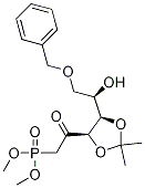 Dimethyl 2-((4r,5r)-5-((r)-2-(benzyloxy)-1-hydroxyethyl)-2,2-dimethyl-1,3-dioxolan-4-yl)-2-oxoethylphosphonateStructure,89291-71-4Structure Dimethyl 2-((4r,5r)-5-((r)-2-(benzyloxy)-1-hydroxyethyl)-2,2-dimethyl-1,3-dioxolan-4-yl)-2-oxoethylphosphonate Structure,89291-71-4Structure