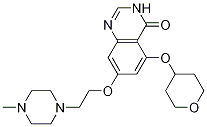 7-(2-(4-Methylpiperazin-1-yl)ethoxy)-5-((tetrahydro-2h-pyran-4-yl)oxy)quinazolin-4(3h)-oneStructure,893428-67-6Structure 7-(2-(4-Methylpiperazin-1-yl)ethoxy)-5-((tetrahydro-2h-pyran-4-yl)oxy)quinazolin-4(3h)-one Structure,893428-67-6Structure