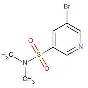 N,n-dimethyl 5-bromopyridine-3-sulfonamideStructure,896160-99-9Structure N,n-dimethyl 5-bromopyridine-3-sulfonamide Structure,896160-99-9Structure