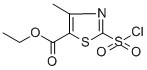 Ethyl 2-(chlorosulfonyl)-4-methyl-1,3-thiazole-5-carboxylateStructure,89694-92-8Structure Ethyl 2-(chlorosulfonyl)-4-methyl-1,3-thiazole-5-carboxylate Structure,89694-92-8Structure