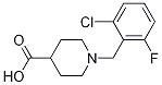 1-(2-Chloro-6-fluoro-benzyl)-piperidine-4-carboxylic acidStructure,897094-28-9Structure 1-(2-Chloro-6-fluoro-benzyl)-piperidine-4-carboxylic acid Structure,897094-28-9Structure