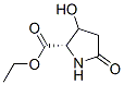 Proline, 3-hydroxy-5-oxo-, ethyl ester (7ci)Structure,89775-97-3Structure Proline, 3-hydroxy-5-oxo-, ethyl ester (7ci) Structure,89775-97-3Structure