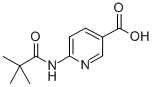 6-(2,2-Dimethylpropionylamino)nicotinicacidStructure,898561-66-5Structure 6-(2,2-Dimethylpropionylamino)nicotinicacid Structure,898561-66-5Structure