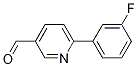 6-(3-Fluorophenyl)-3-pyridinecarboxaldehyde Structure,898795-81-8Structure