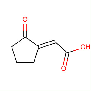 (E)-2-(2-氧代環(huán)戊基)乙酸結構式_89966-37-0結構式