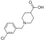 1-(3-Chloro-benzyl)-piperidine-4-carboxylic acid hydrochlorideStructure,901920-70-5Structure 1-(3-Chloro-benzyl)-piperidine-4-carboxylic acid hydrochloride Structure,901920-70-5Structure