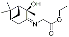 (+)-(1R,2R,5R)--乙基[(2-羥基蒎烷-3-基烯)氨基]乙酸酯結(jié)構(gòu)式_90473-01-1結(jié)構(gòu)式