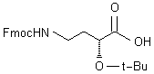 (2R)-2-叔丁基氧基-4-(9-芴甲氧基)-羰基氨基丁酸結構式_905857-50-3結構式