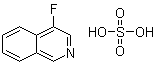 4-氟異喹啉硫酸鹽結(jié)構(gòu)式_906820-09-5結(jié)構(gòu)式