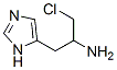 1H-imidazole-5-ethanamine, -alpha--(chloromethyl)- Structure,908101-35-9Structure