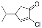 2-Cyclopenten-1-one, 2-chloro-4-(1-methylethyl)-Structure,908302-42-1Structure 2-Cyclopenten-1-one, 2-chloro-4-(1-methylethyl)- Structure,908302-42-1Structure