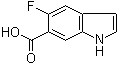 5-氟-1H-吲哚-6-羧酸結(jié)構(gòu)式_908600-74-8結(jié)構(gòu)式