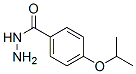 4-異丙氧基苯甲酸肼結(jié)構(gòu)式_90873-17-9結(jié)構(gòu)式
