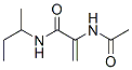 2-Propenamide, 2-(acetylamino)-n-(1-methylpropyl)-Structure,909117-05-1Structure 2-Propenamide, 2-(acetylamino)-n-(1-methylpropyl)- Structure,909117-05-1Structure