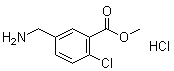 Methyl5-(aminomethyl)-2-chlorobenzoatehydrochloride Structure,90942-47-5Structure