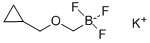 Potassium cyclopropylmethoxy)methyl trifluoroborateStructure,910251-14-8Structure Potassium cyclopropylmethoxy)methyl trifluoroborate Structure,910251-14-8Structure