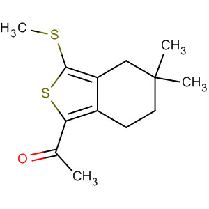 1-(5,5-二甲基-3-甲基磺?；?4,5,6,7-四氫-苯并[c]噻吩-1-基)-乙酮結(jié)構(gòu)式_910635-61-9結(jié)構(gòu)式
