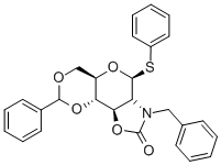 N-芐基-2-氨基-4,6-鄰苯亞甲基-2-N,3-鄰羰基-2-脫氧-1-硫代-β-D-吡喃葡萄糖苷苯結(jié)構(gòu)式_910805-49-1結(jié)構(gòu)式