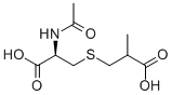 3-(2-Acetamido-3-hydroxy-3-oxo-propyl)sulfanyl-2-methyl-propanoic acidStructure,910898-81-6Structure 3-(2-Acetamido-3-hydroxy-3-oxo-propyl)sulfanyl-2-methyl-propanoic acid Structure,910898-81-6Structure