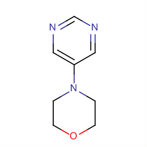4-(嘧啶-5-基)嗎啉結(jié)構(gòu)式_91233-71-5結(jié)構(gòu)式
