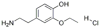 4-(2-Aminoethyl)-2-ethoxyphenol hydrochlorideStructure,91252-20-9Structure 4-(2-Aminoethyl)-2-ethoxyphenol hydrochloride Structure,91252-20-9Structure