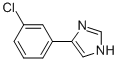 5-(3-氯苯基)-1H-咪唑結(jié)構(gòu)式_912763-45-2結(jié)構(gòu)式
