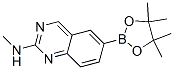 2-Quinazolinamine, N-methyl-6-(4,4,5,5-tetramethyl-1,3,2-dioxaborolan-2-yl)-Structure,913067-91-1Structure 2-Quinazolinamine, N-methyl-6-(4,4,5,5-tetramethyl-1,3,2-dioxaborolan-2-yl)- Structure,913067-91-1Structure