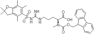 Fmoc-n-me-arg(pbf)-oh結(jié)構(gòu)式_913733-27-4結(jié)構(gòu)式