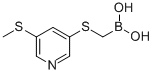 (5-(Methylthio)pyridin-3-ylthio)methylboronic acidStructure,913835-66-2Structure (5-(Methylthio)pyridin-3-ylthio)methylboronic acid Structure,913835-66-2Structure