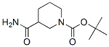 1-Piperidinecarboxylic acid, 3-(aminocarbonyl)-, 1,1-dimethylethyl esterStructure,91419-49-7Structure 1-Piperidinecarboxylic acid, 3-(aminocarbonyl)-, 1,1-dimethylethyl ester Structure,91419-49-7Structure