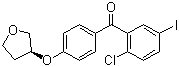 (2-氯-5-碘苯基)[4-[[(3s)-四氫-3-呋喃]氧基]苯基]-甲酮結(jié)構(gòu)式_915095-87-3結(jié)構(gòu)式