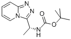 1-([1,2,4]噻唑o[4,3-a]吡啶-3-基)乙基氨基甲酸-(R)-叔丁酯結(jié)構(gòu)式_915375-35-8結(jié)構(gòu)式