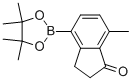 7-Methyl-1-oxo-2,3-dihydro-1h-inden-4-ylboronic acid pinacol esterStructure,915402-07-2Structure 7-Methyl-1-oxo-2,3-dihydro-1h-inden-4-ylboronic acid pinacol ester Structure,915402-07-2Structure
