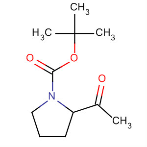 (S)-1-boc-2-乙?；?吡咯烷結(jié)構(gòu)式_91550-08-2結(jié)構(gòu)式