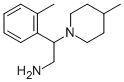 2-(2-Methylphenyl)-2-(4-methylpiperidin-1-yl)ethanamineStructure,915922-08-6Structure 2-(2-Methylphenyl)-2-(4-methylpiperidin-1-yl)ethanamine Structure,915922-08-6Structure