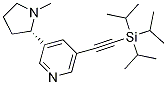 5-Triisopropylsilyl-ethynyl (s)-(-)-nicotineStructure,916046-39-4Structure 5-Triisopropylsilyl-ethynyl (s)-(-)-nicotine Structure,916046-39-4Structure